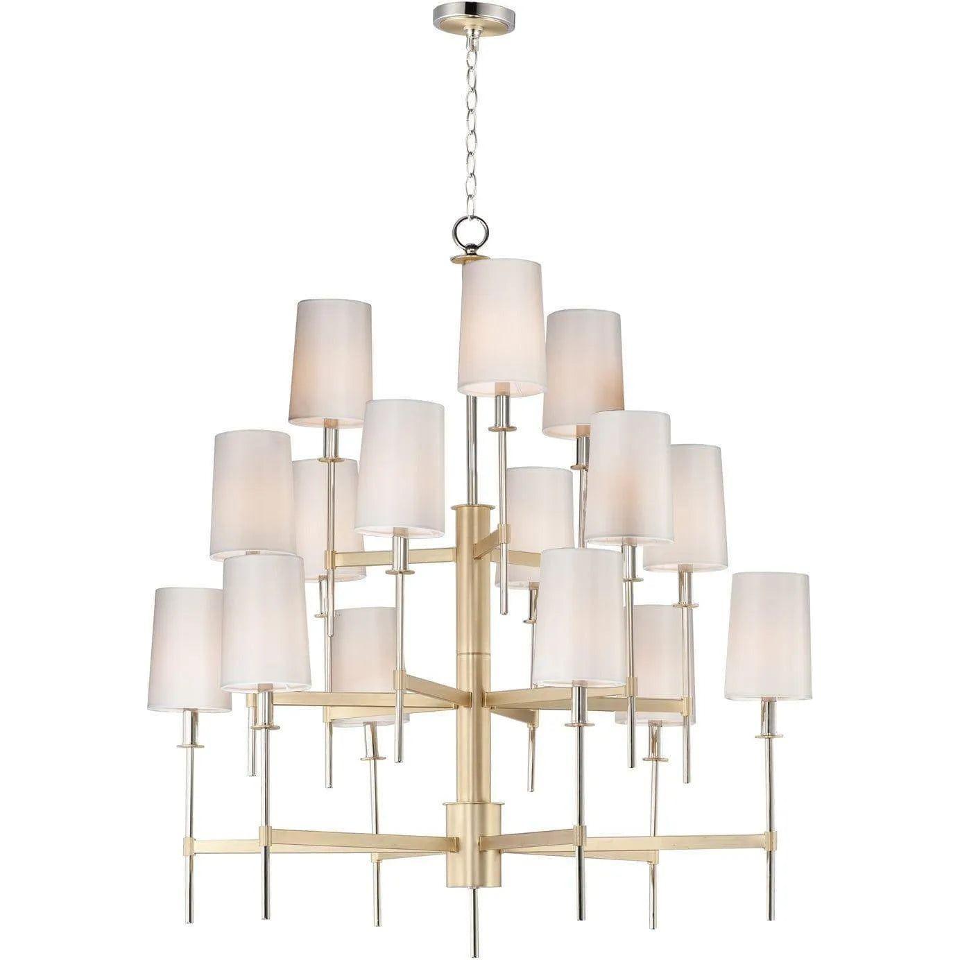 Maxim Lighting - Uptown Chandelier - 32399OFSBRPN - Canada Light Shop
