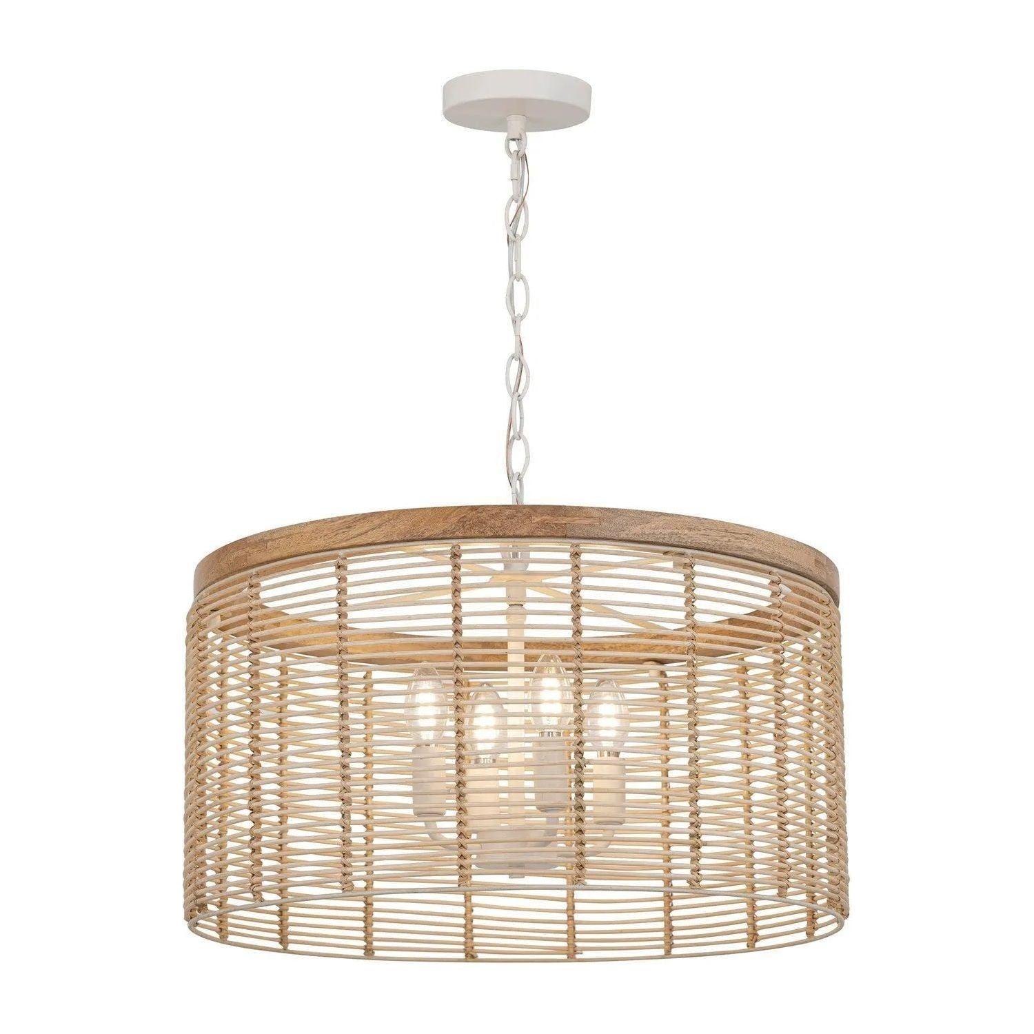 Maxim Lighting - Vannerie Pendant - 22445NAEC - Canada Light Shop