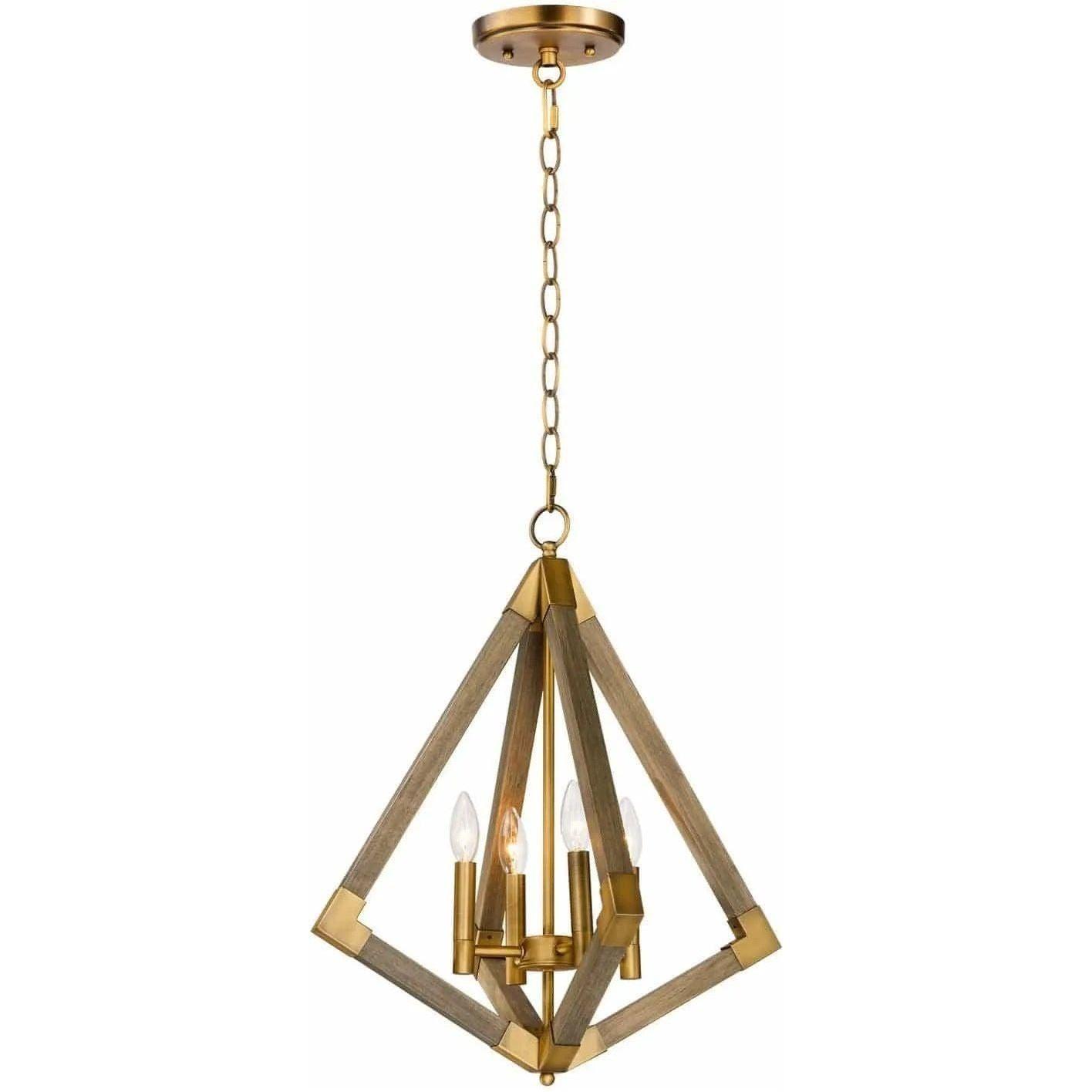 Maxim Lighting - Vector Pendant - 12252WOAB - Canada Light Shop