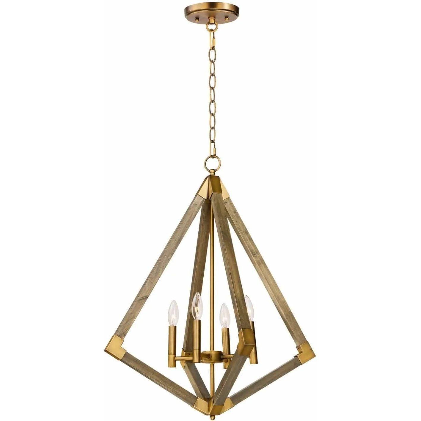 Maxim Lighting - Vector Pendant - 12254WOAB - Canada Light Shop