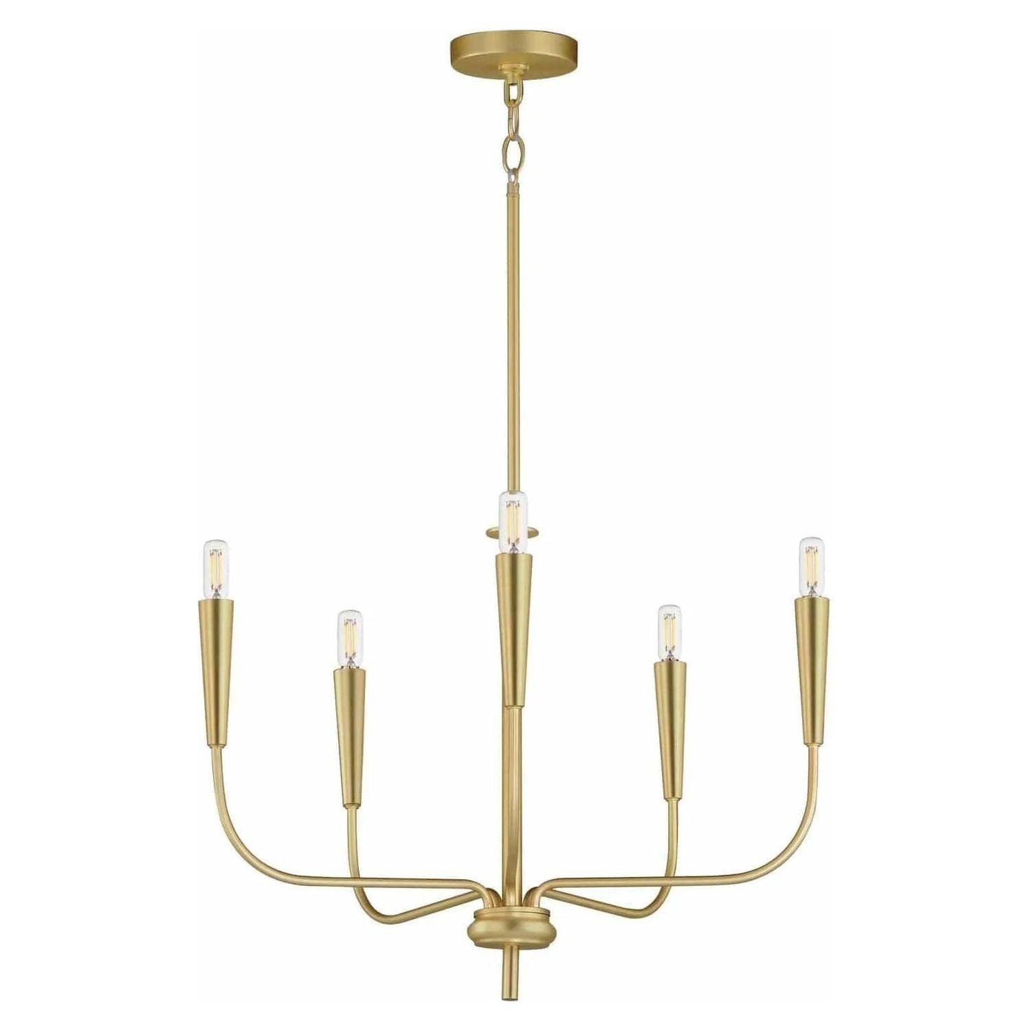 Maxim Lighting - Vela Chandelier - 24815SBR - Canada Light Shop
