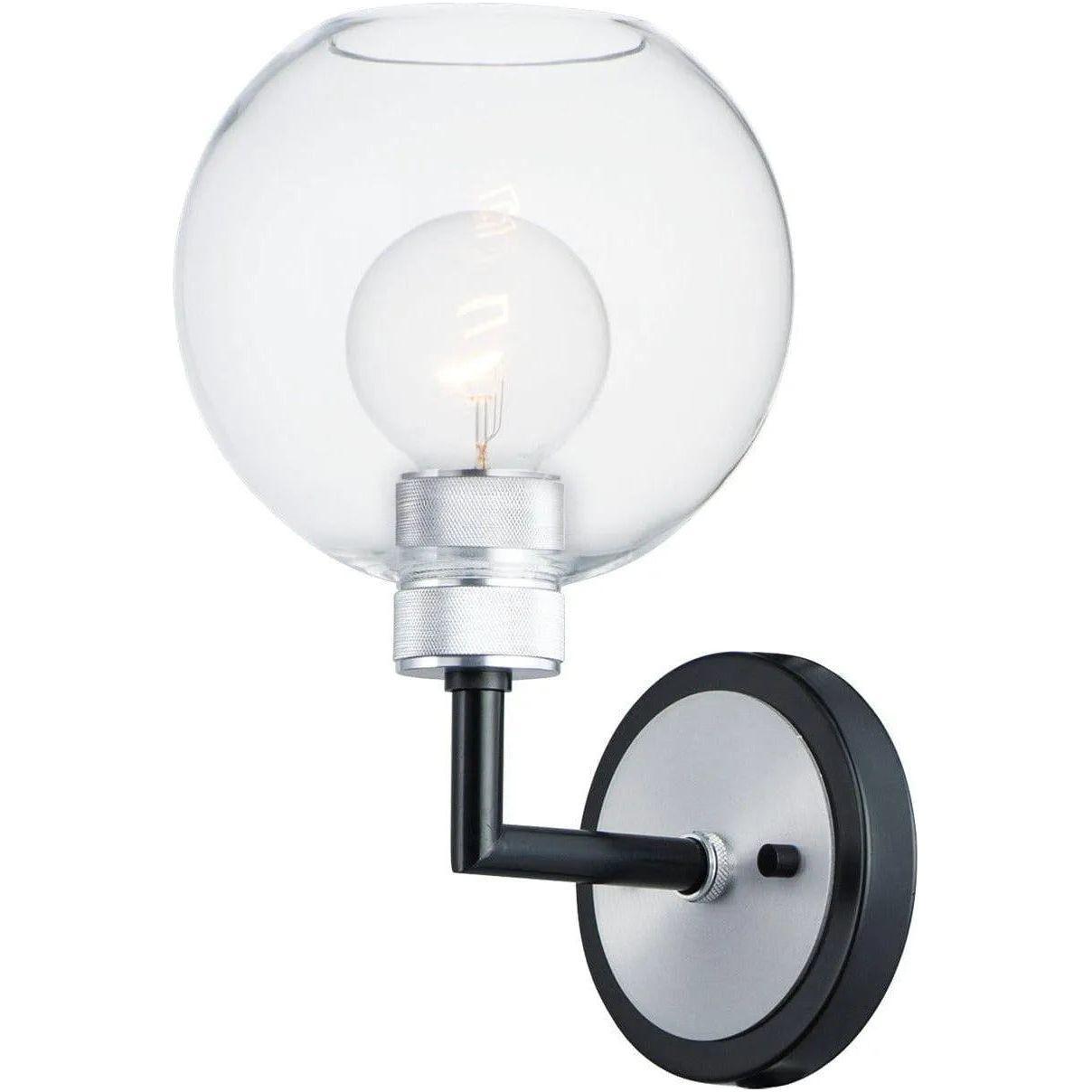 Maxim Lighting - Vessel Bath Vanity - 21611CLBKAL - Canada Light Shop