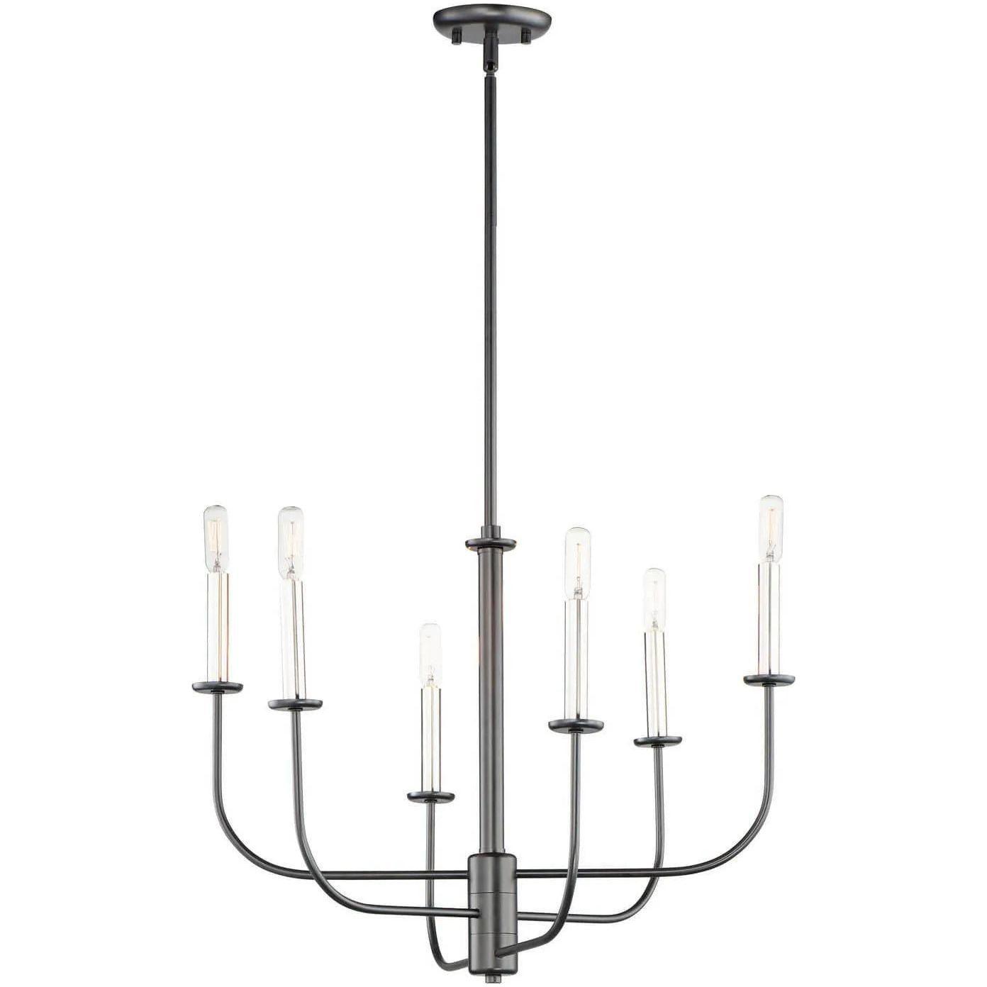 Maxim Lighting - Wesley Chandelier - 10326BKSN - Canada Light Shop
