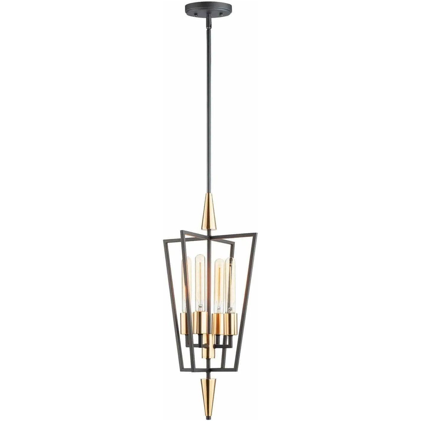 Maxim Lighting - Wings Pendant - 11654BKSBR - Canada Light Shop