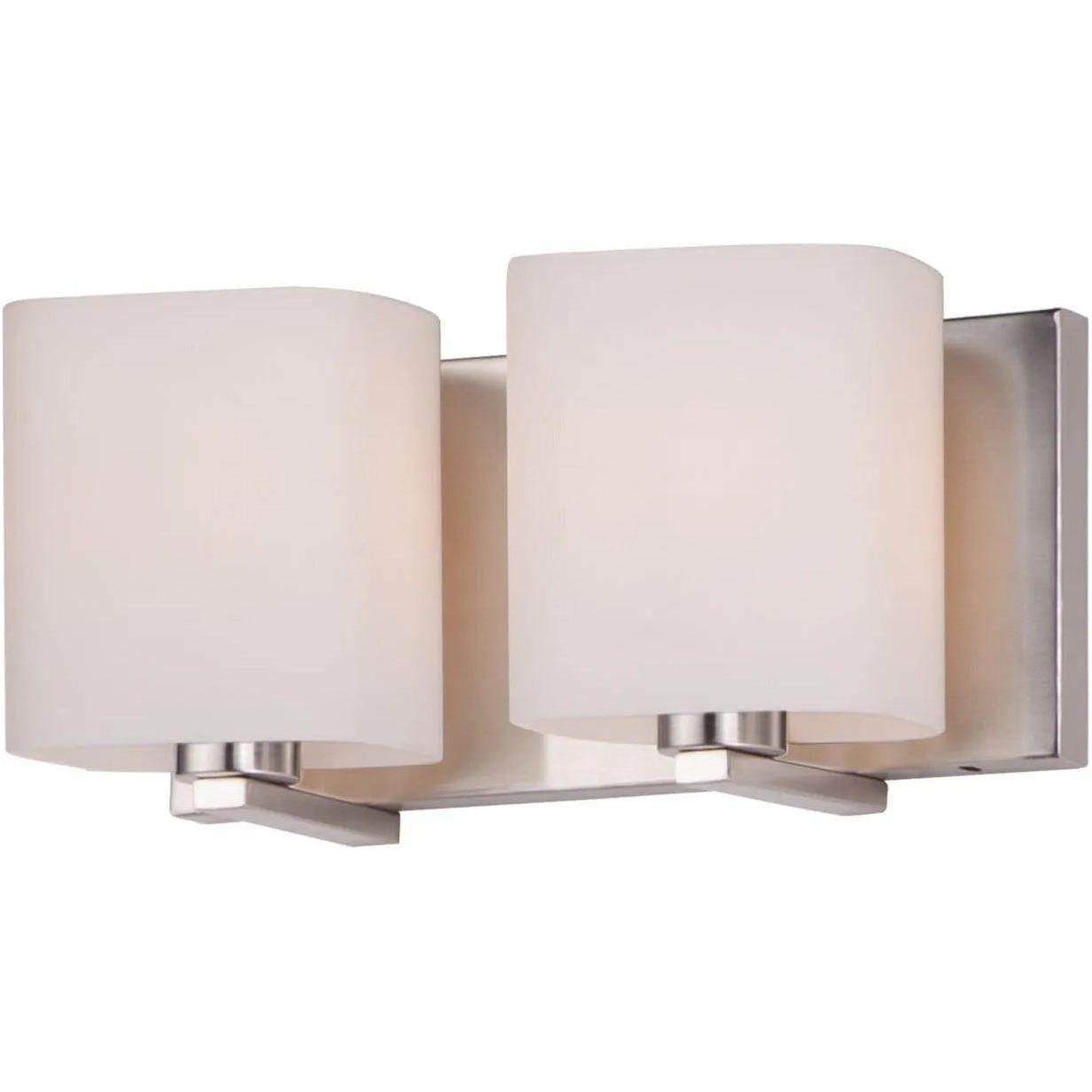 Maxim Lighting - Wrap Bath Vanity - 11252SWSN - Canada Light Shop
