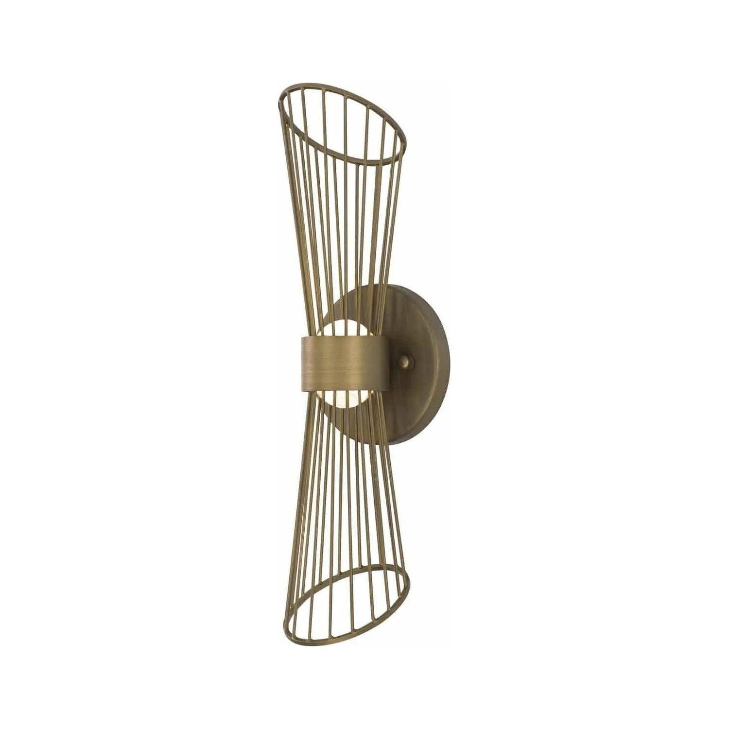 Maxim Lighting - Zeta LED Wall Sconce - 24171NAB - Canada Light Shop
