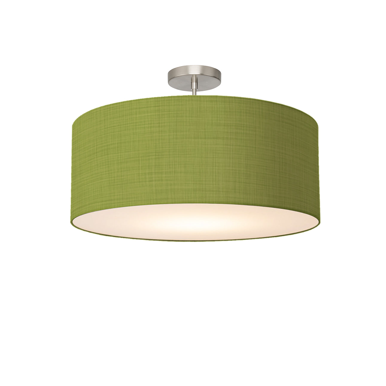 Nova of California 2110844AV Stretch Semi-Flush Mount in Satin Nickel