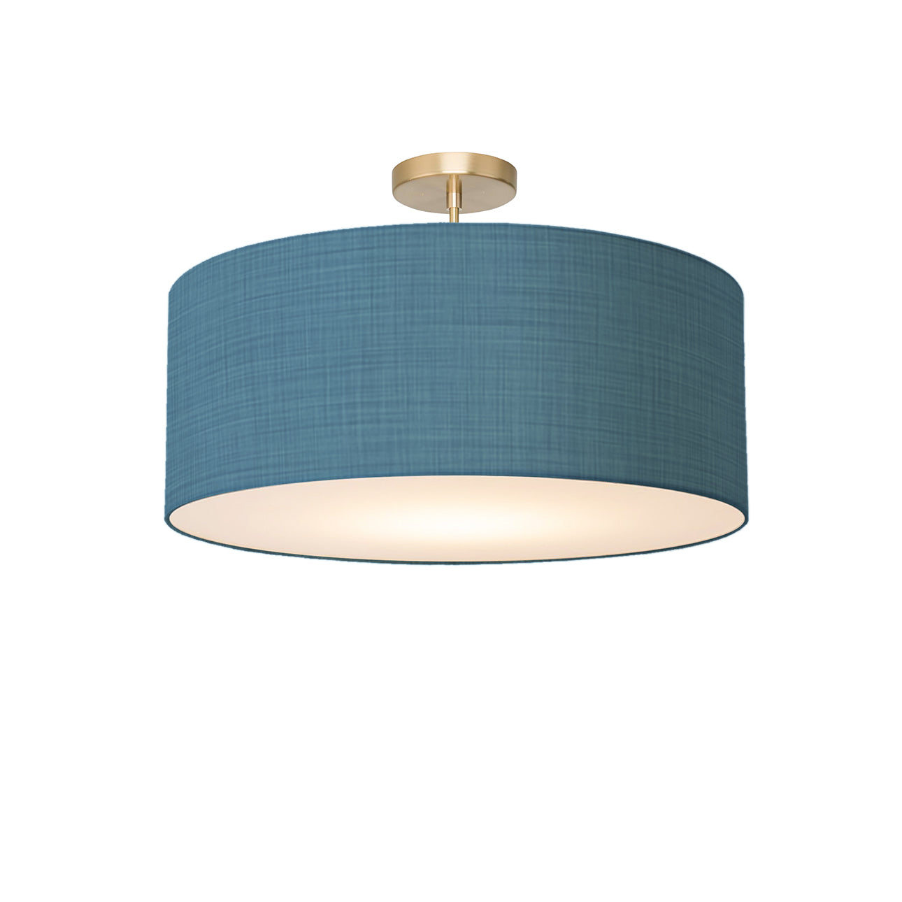 Nova of California 2110845BL Stretch Semi-Flush Mount in Weathered Brass