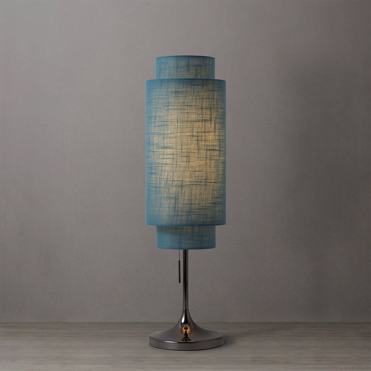 Nova of California 1011805BN Lollipop Table Lamp in Black Nickel