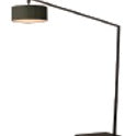 Nova of California 2110923BK Stretch 1-Light Arc Lamp in Black