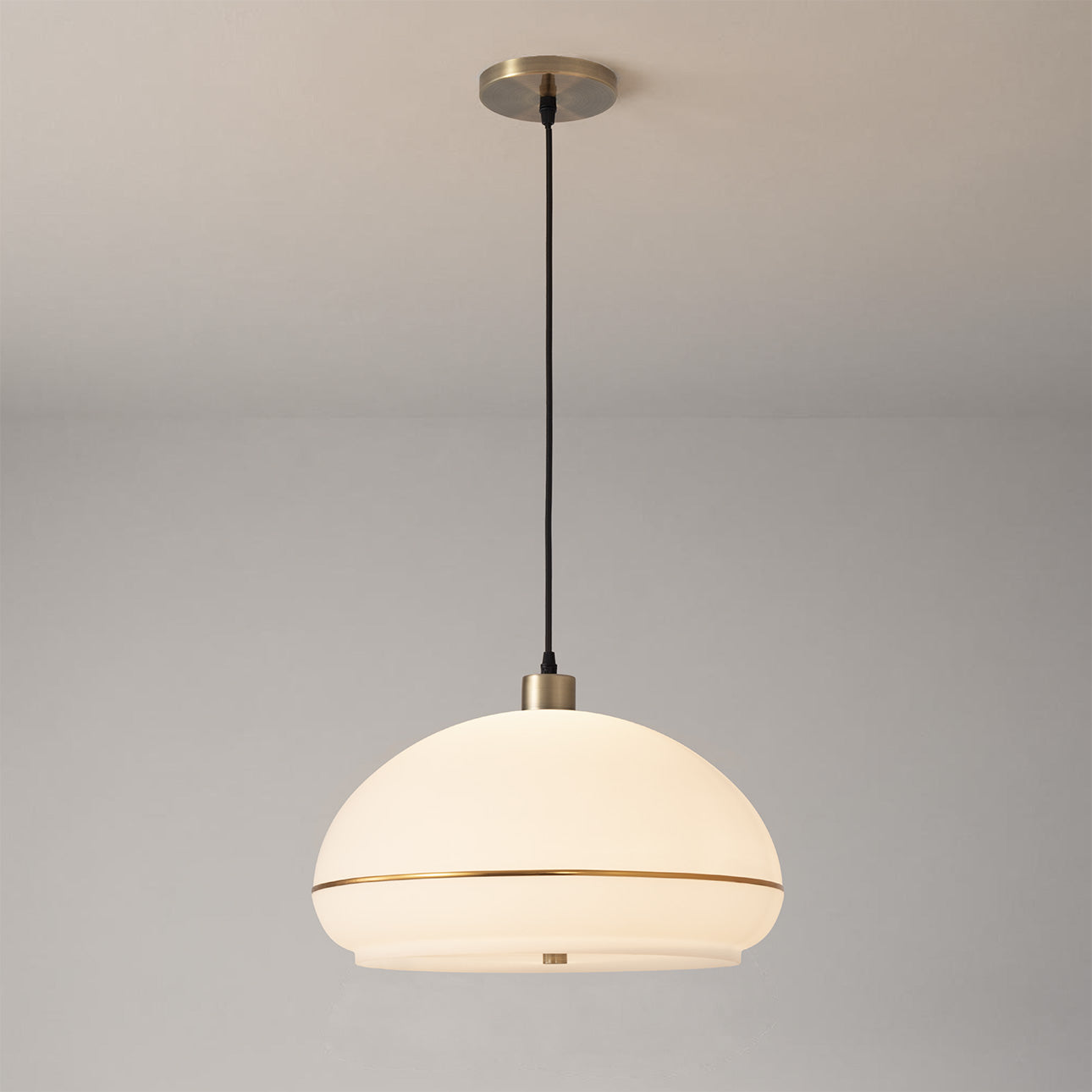 Nova of California 2115847WB Morelli Pendant in Weathered Brass