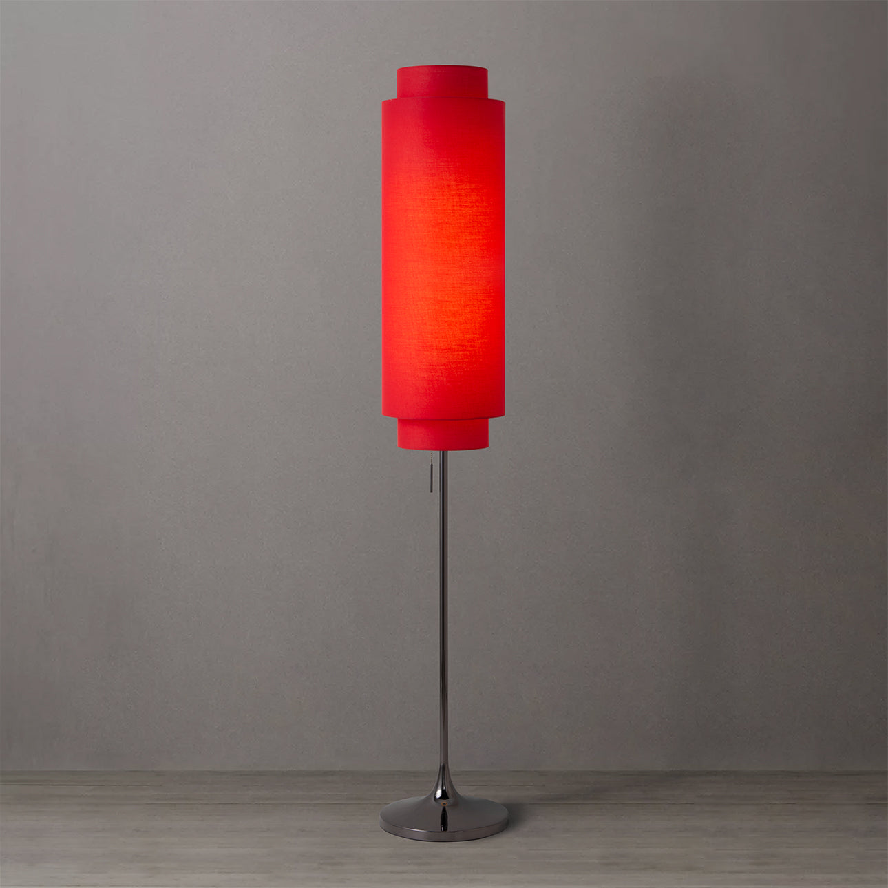 Nova of California 2011803BN Lollipop Floor Lamp in Black Nickel