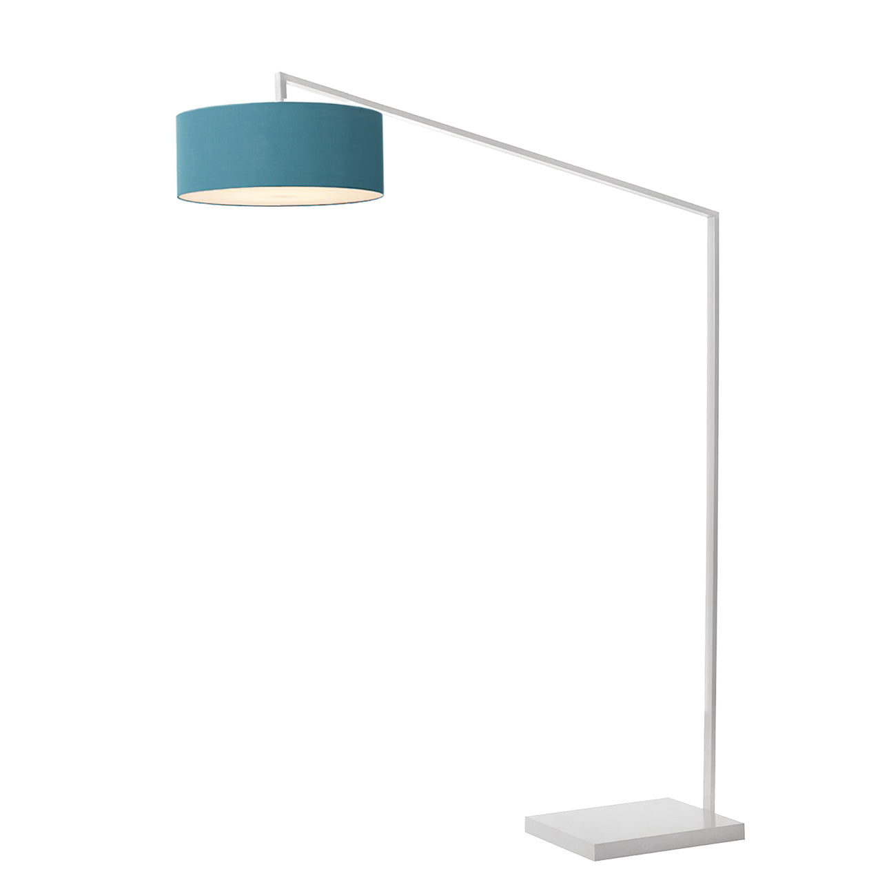 Nova of California 2110926BL Stretch 1-Light Arc Lamp in White