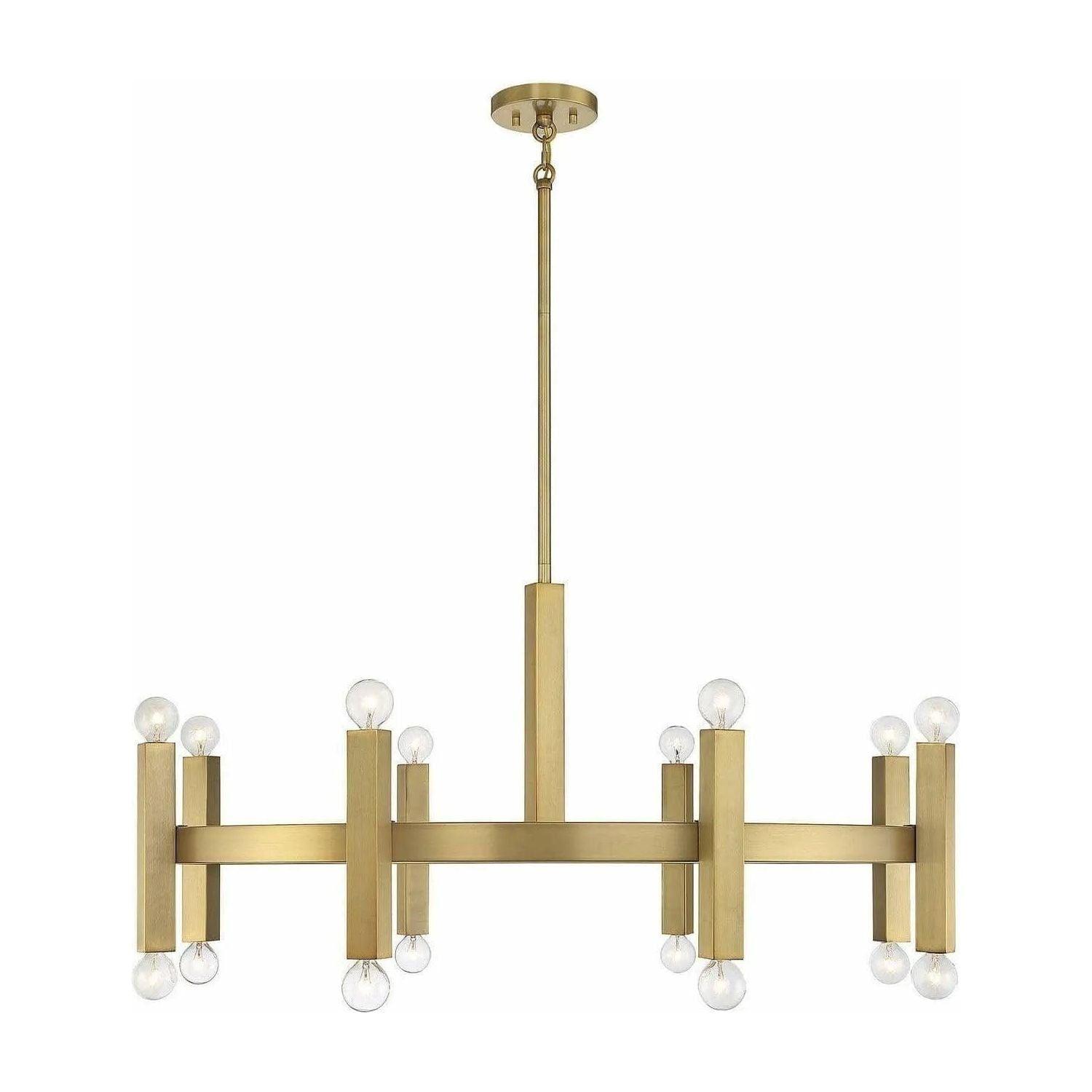 Meridian Lite Trends - Meridian 16 Light Chandelier - M100103NB - Canada Light Shop