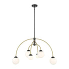 Meridian Lite Trends - Meridian Chandelier - M100114MBKNB - Canada Light Shop