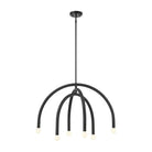 Meridian Lite Trends - Meridian Chandelier - M100115MBK - Canada Light Shop