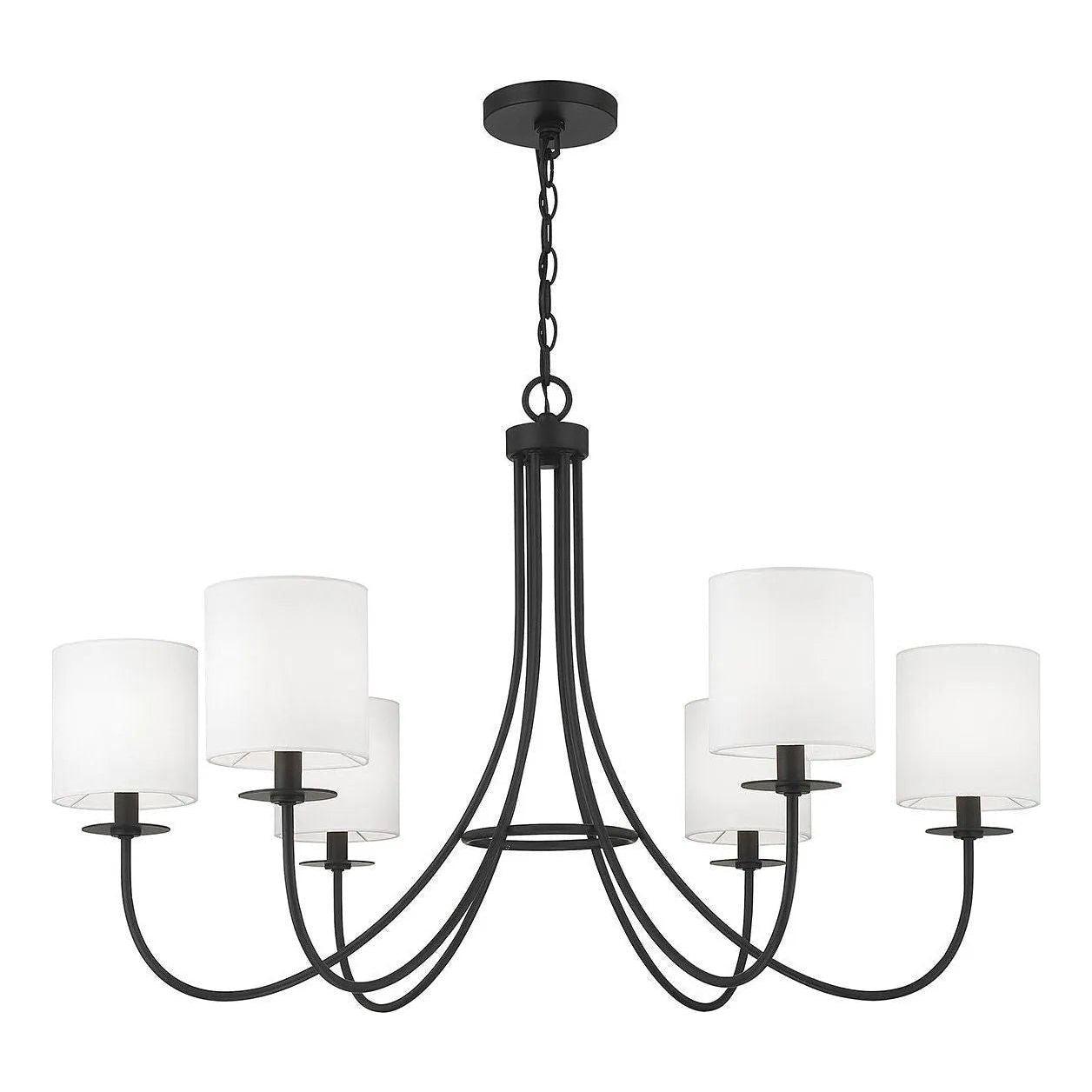 Meridian Lite Trends - Meridian Chandelier - M100117MBK - Canada Light Shop