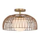 Meridian Lite Trends - Meridian Convertible Pendant or Semi-Flush M7043 - M7043NB - Canada Light Shop