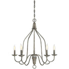Meridian Lite Trends - Meridian Five Light Chandelier - M10043DW - Canada Light Shop