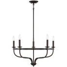 Meridian Lite Trends - Meridian Five Light Chandelier - M10087ORB - Canada Light Shop