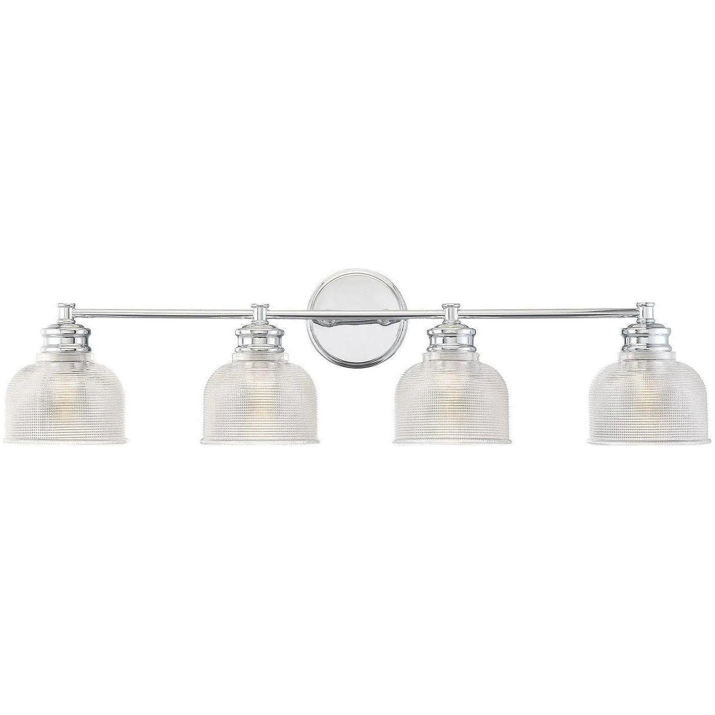 Meridian Lite Trends - Meridian Four Light Bath Bar - M80036CH - Canada Light Shop