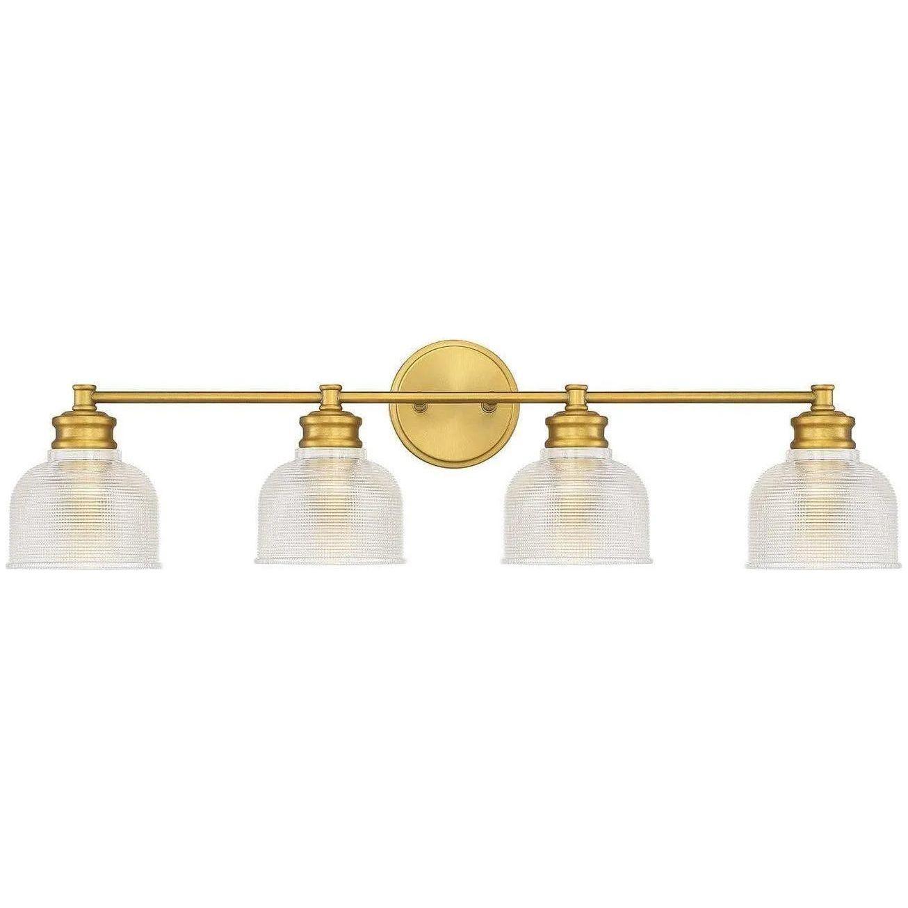 Meridian Lite Trends - Meridian Four Light Bath Bar - M80036NB - Canada Light Shop