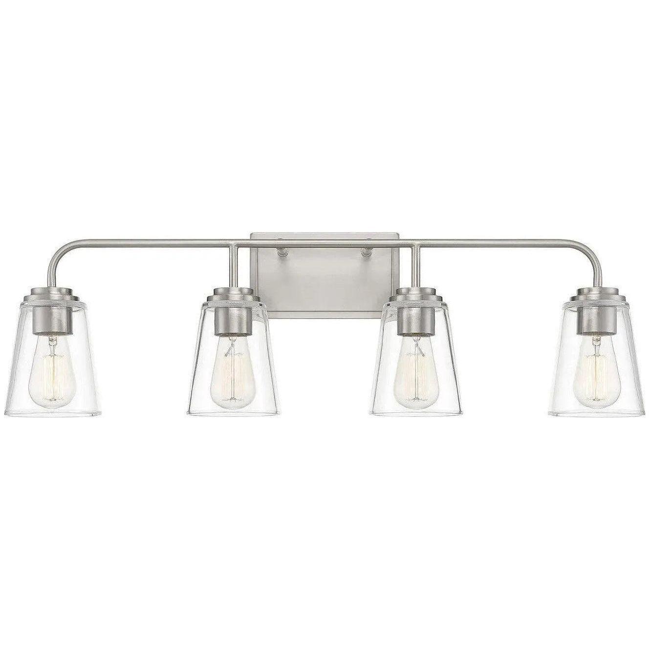 Meridian Lite Trends - Meridian Four Light Bath Bar - M80045BN - Canada Light Shop