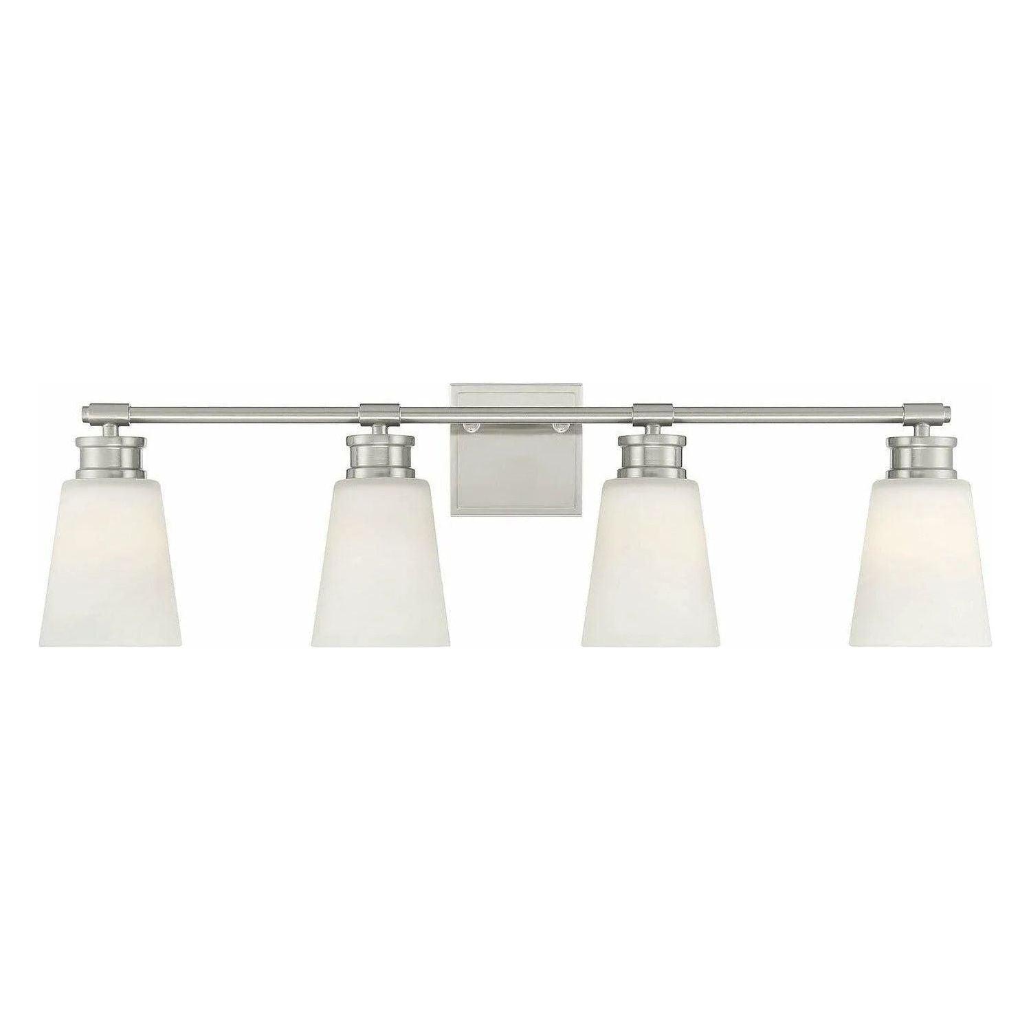 Meridian Lite Trends - Meridian Four Light Bathroom Vanity Light - M80056BN - Canada Light Shop