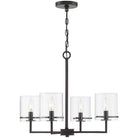 Meridian Lite Trends - Meridian Four Light Chandelier - M10076ORB - Canada Light Shop