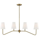 Meridian Lite Trends - Meridian Four Light Linear Chandelier - M10078NB - Canada Light Shop