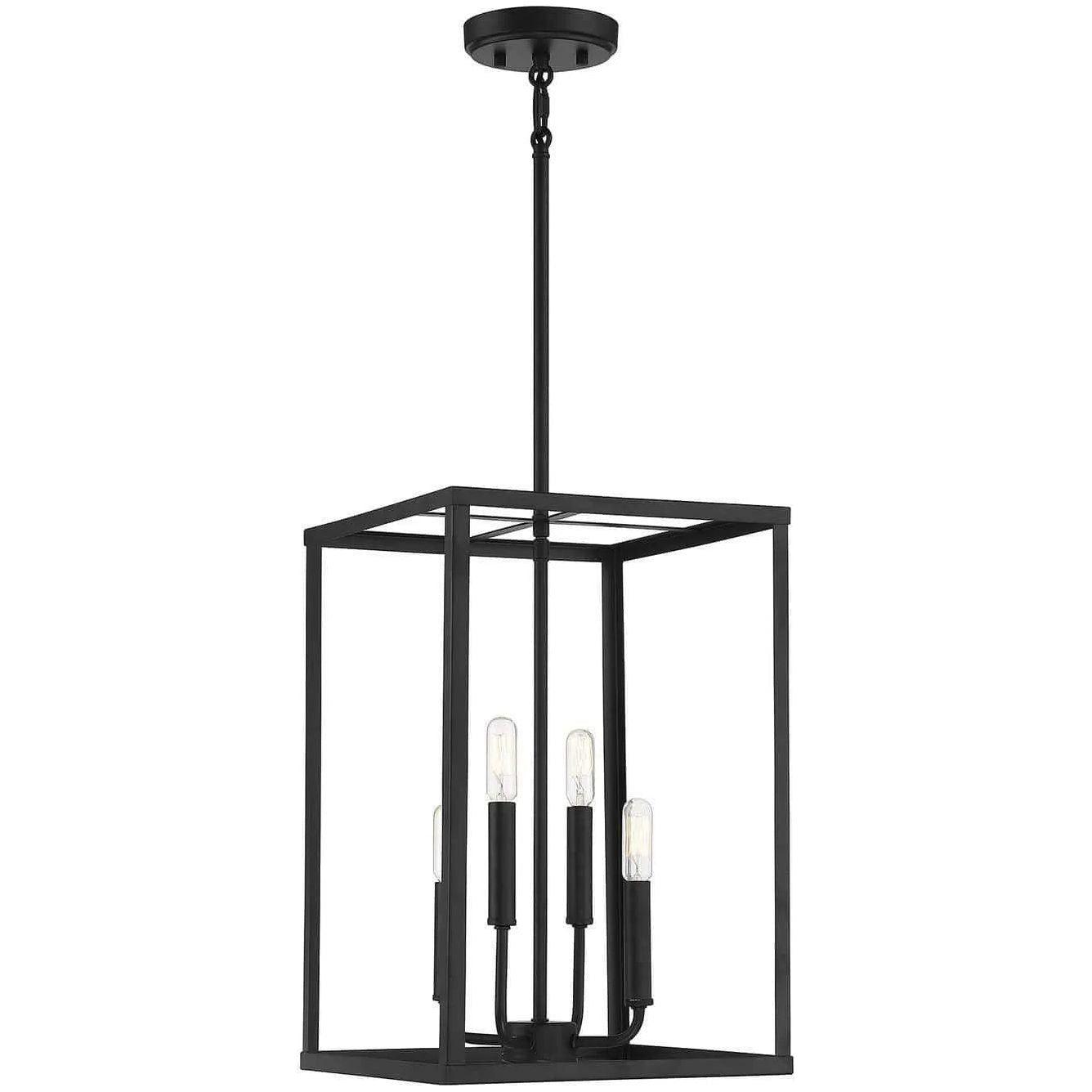 Meridian Lite Trends - Meridian Four Light Pendant - M30008MBK - Canada Light Shop