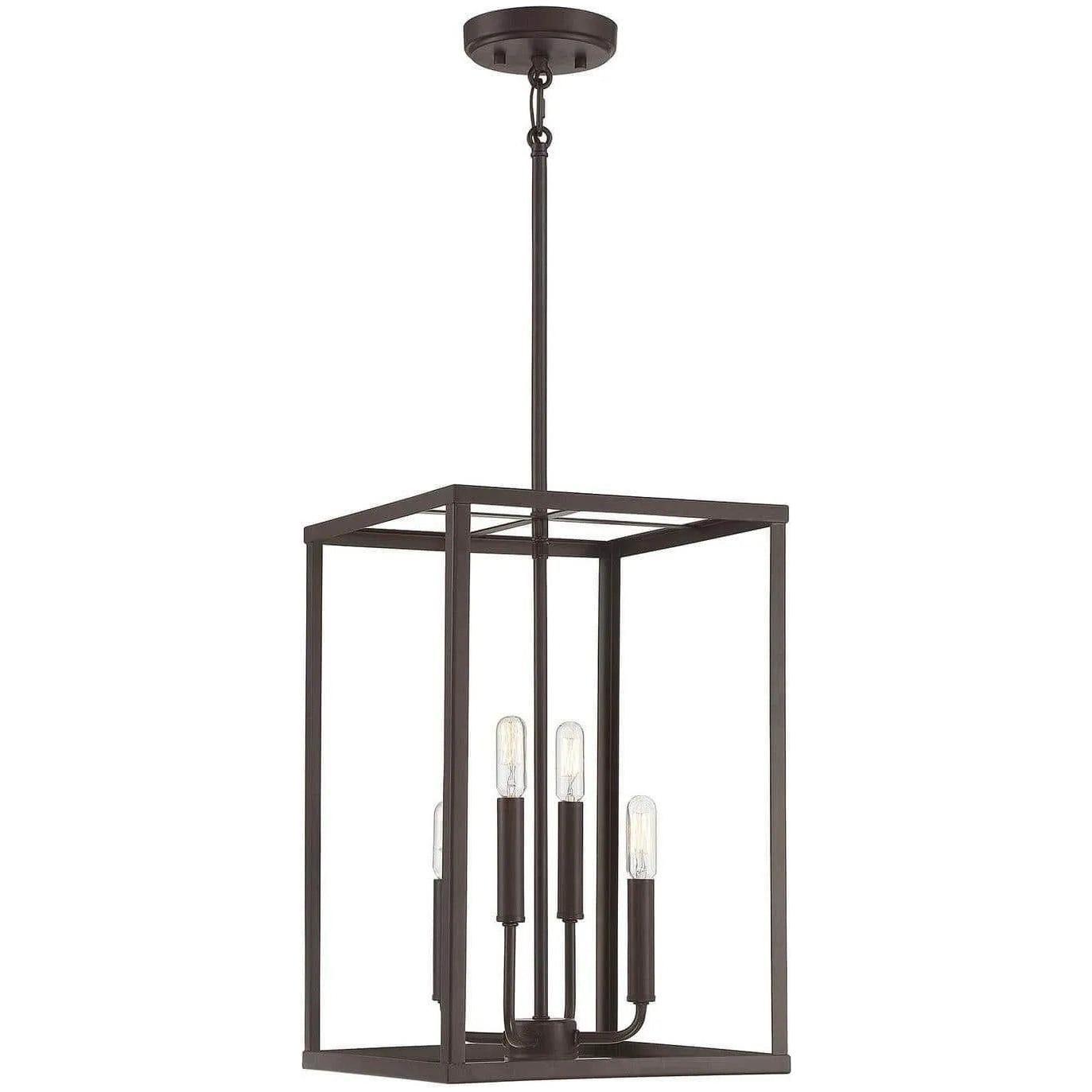 Meridian Lite Trends - Meridian Four Light Pendant - M30008ORB - Canada Light Shop