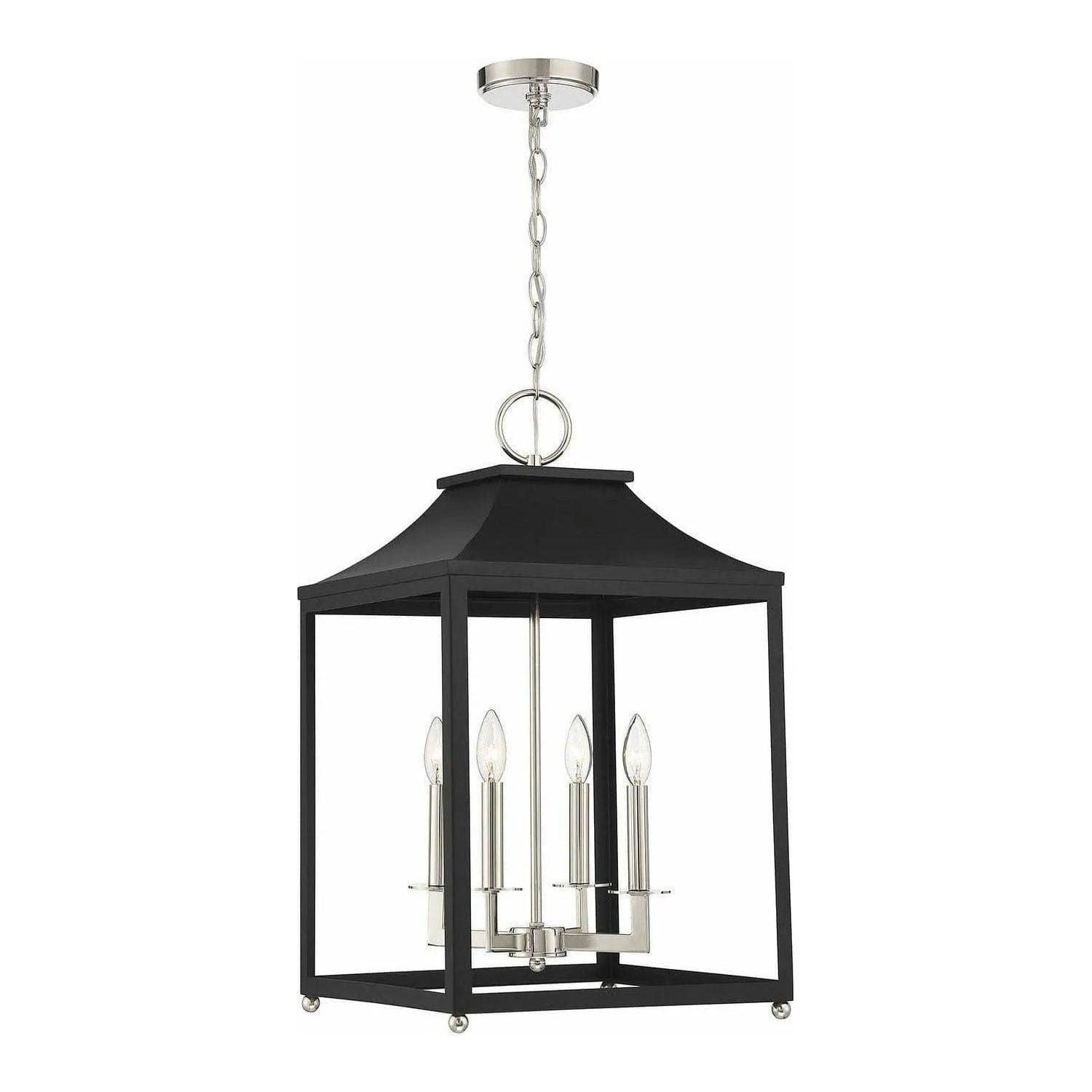 Meridian Lite Trends - Meridian Four Light Pendant - M30009MBKPN - Canada Light Shop