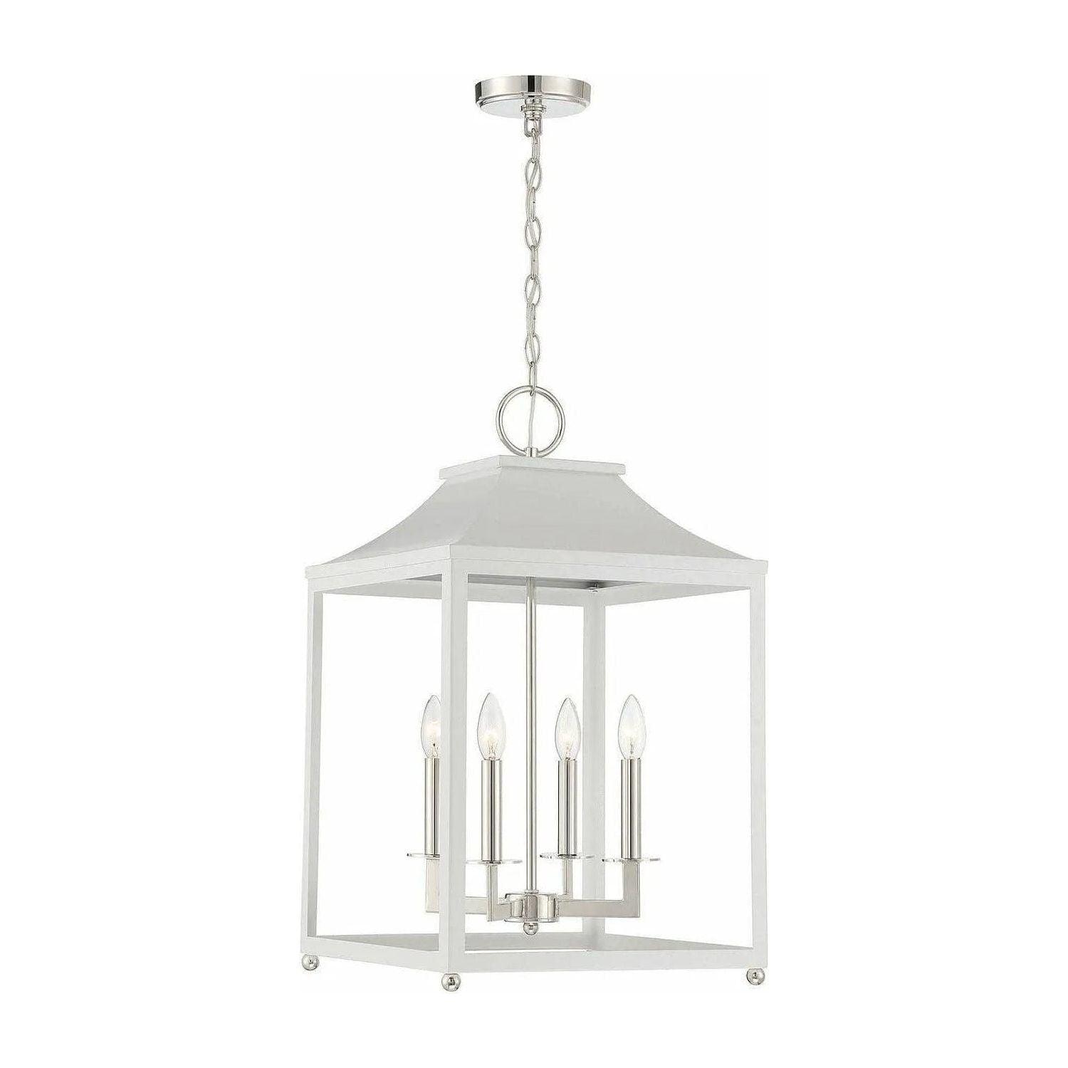 Meridian Lite Trends - Meridian Four Light Pendant - M30009WHPN - Canada Light Shop