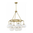 Meridian Lite Trends - Meridian Nine Light Chandelier - M10098NB - Canada Light Shop