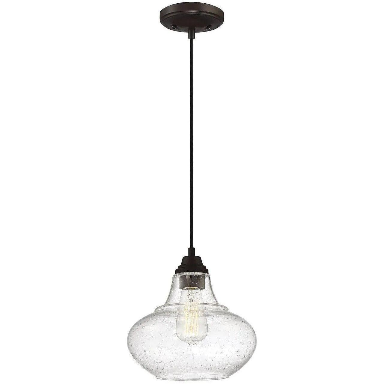 Meridian Lite Trends - Meridian One Light Mini Pendant - M70080ORB - Canada Light Shop