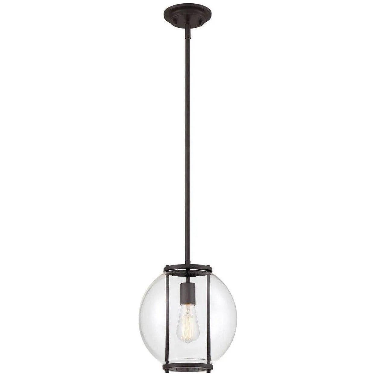 Meridian Lite Trends - Meridian One Light Outdoor Mini Pendant - M50045ORB - Canada Light Shop