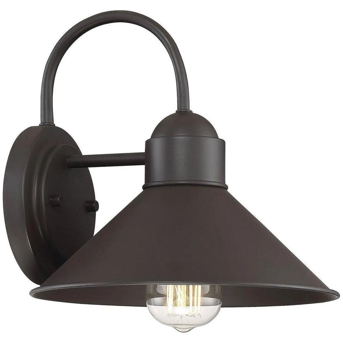 Meridian Lite Trends - Meridian One Light Outdoor Wall Sconce - M50018ORB - Canada Light Shop