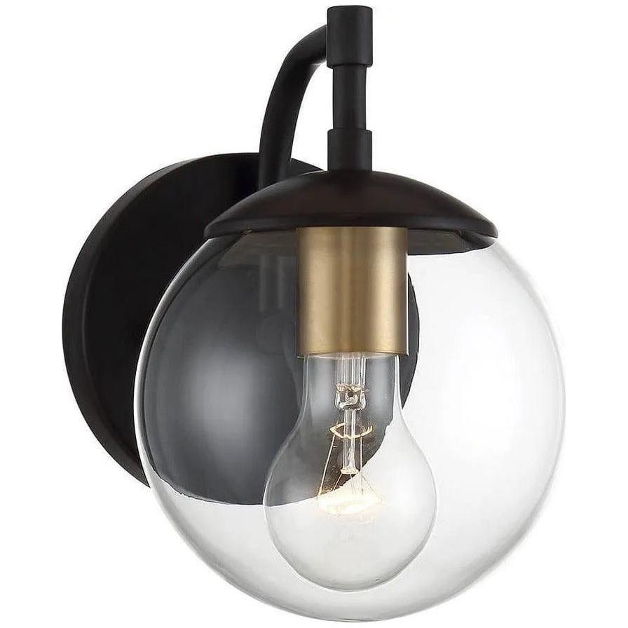 Meridian Lite Trends - Meridian One Light Outdoor Wall Sconce - M50033ORBNB - Canada Light Shop