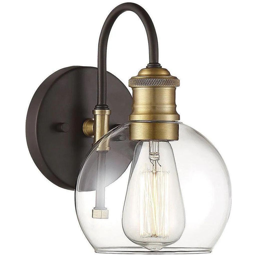Meridian Lite Trends - Meridian One Light Outdoor Wall Sconce - M50040ORBNB - Canada Light Shop