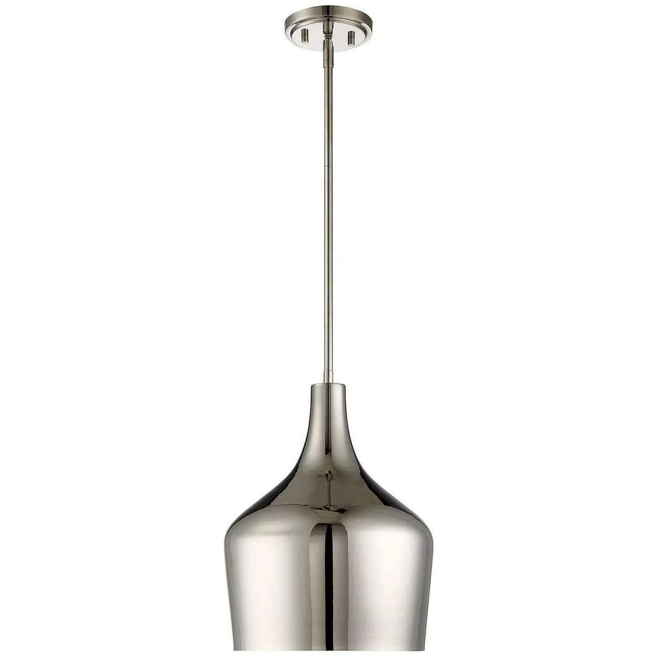 Meridian Lite Trends - Meridian One Light Pendant - M70020PN - Canada Light Shop