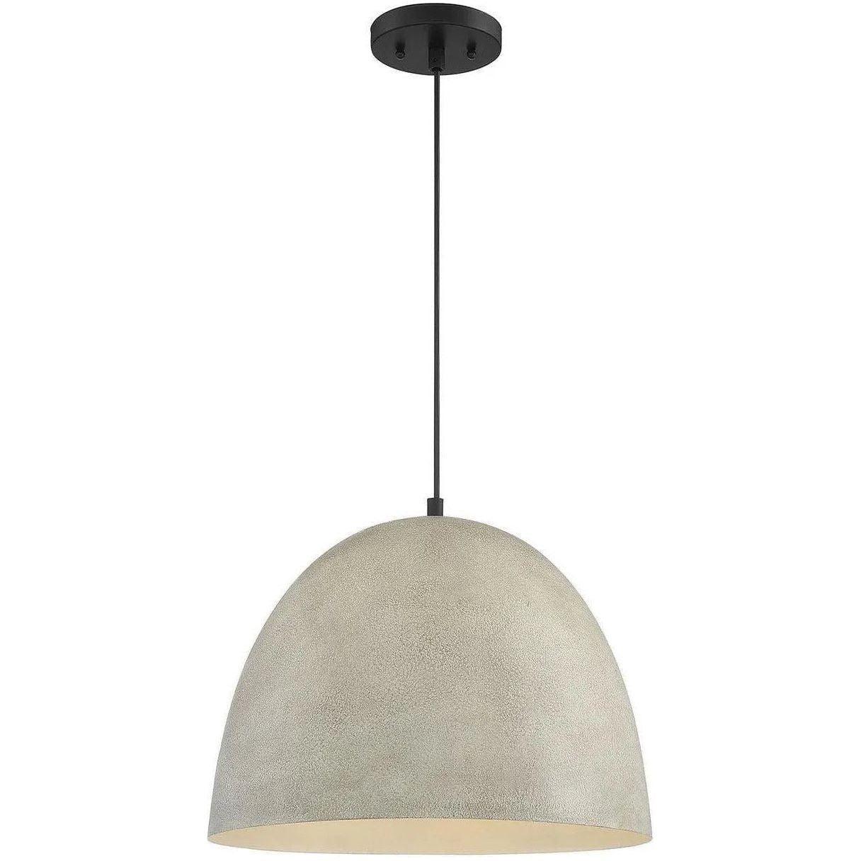 Meridian Lite Trends - Meridian One Light Pendant - M70093CMBK - Canada Light Shop
