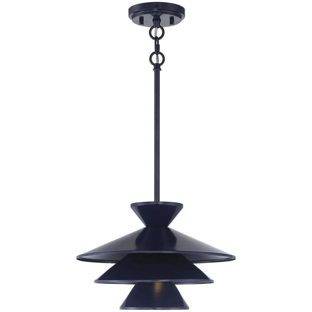 Meridian Lite Trends - Meridian One Light Pendant - M70096NBL - Canada Light Shop