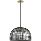 Meridian Lite Trends - Meridian One Light Pendant - M70105BRNB - Canada Light Shop