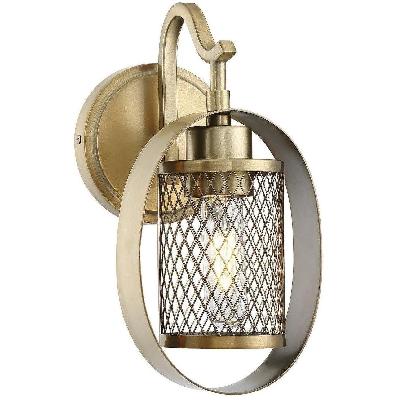Meridian Lite Trends - Meridian One Light Wall Sconce - M90015NB - Canada Light Shop