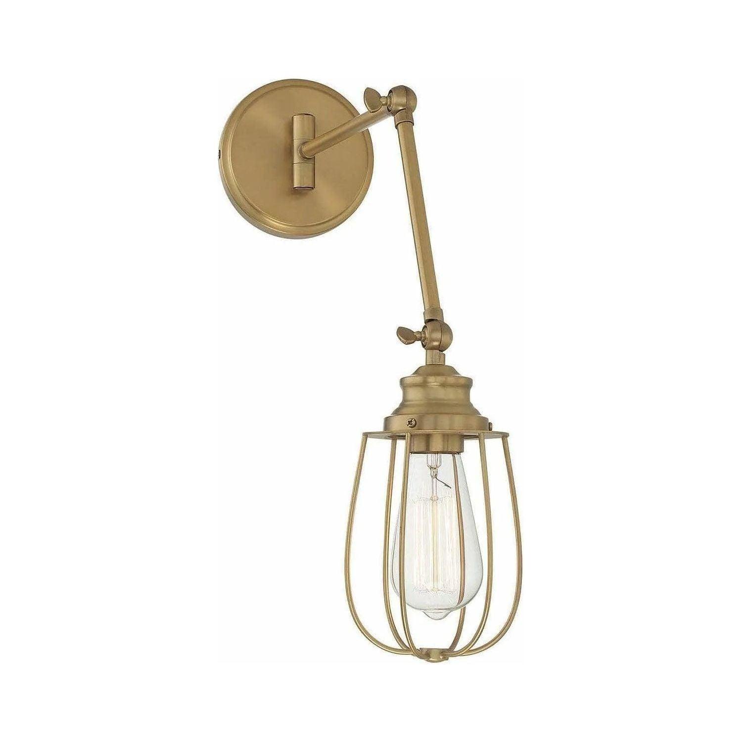 Meridian Lite Trends - Meridian One Light Wall Sconce - M90022NB - Canada Light Shop