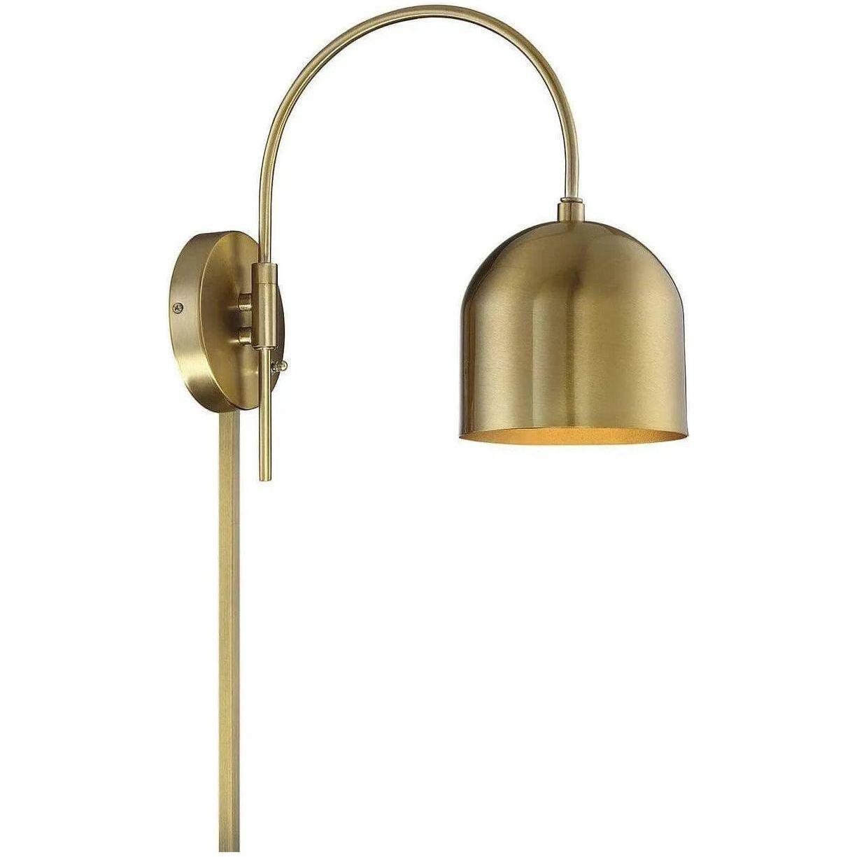 Meridian Lite Trends - Meridian One Light Wall Sconce - M90045NB - Canada Light Shop