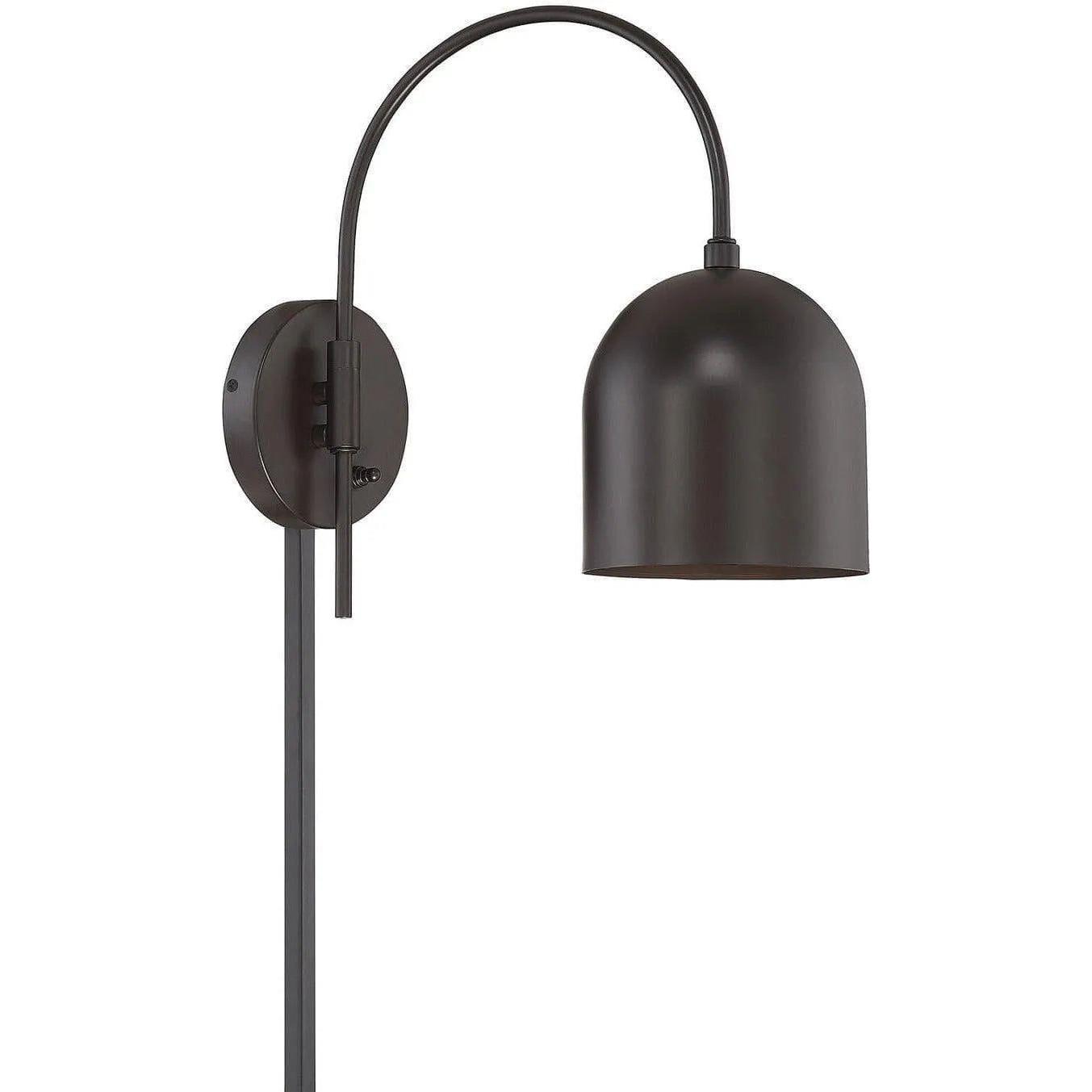Meridian Lite Trends - Meridian One Light Wall Sconce - M90045ORB - Canada Light Shop