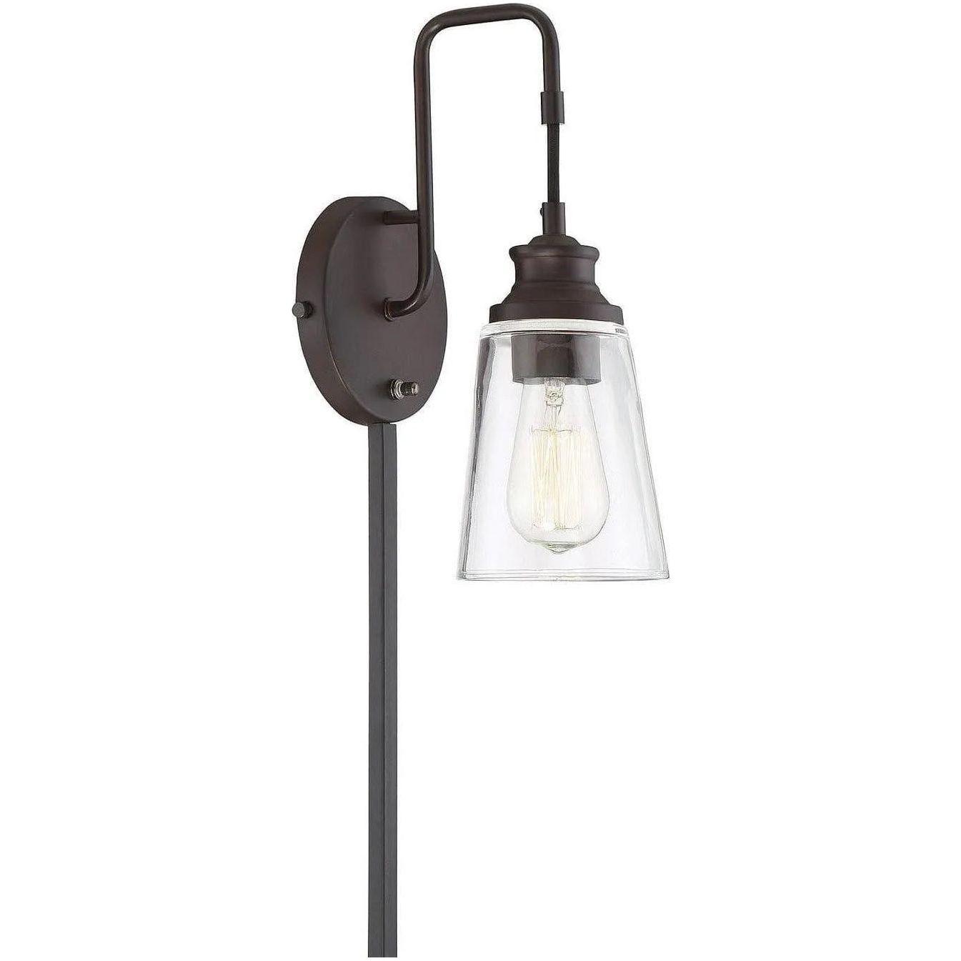Meridian Lite Trends - Meridian One Light Wall Sconce - M90053ORB - Canada Light Shop