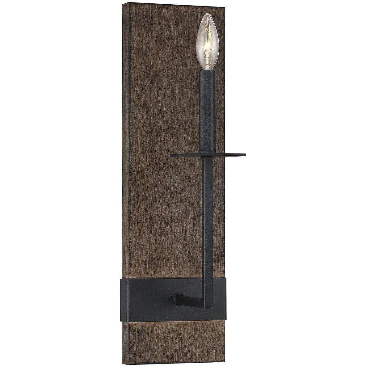 Meridian Lite Trends - Meridian One Light Wall Sconce - M90058DG - Canada Light Shop
